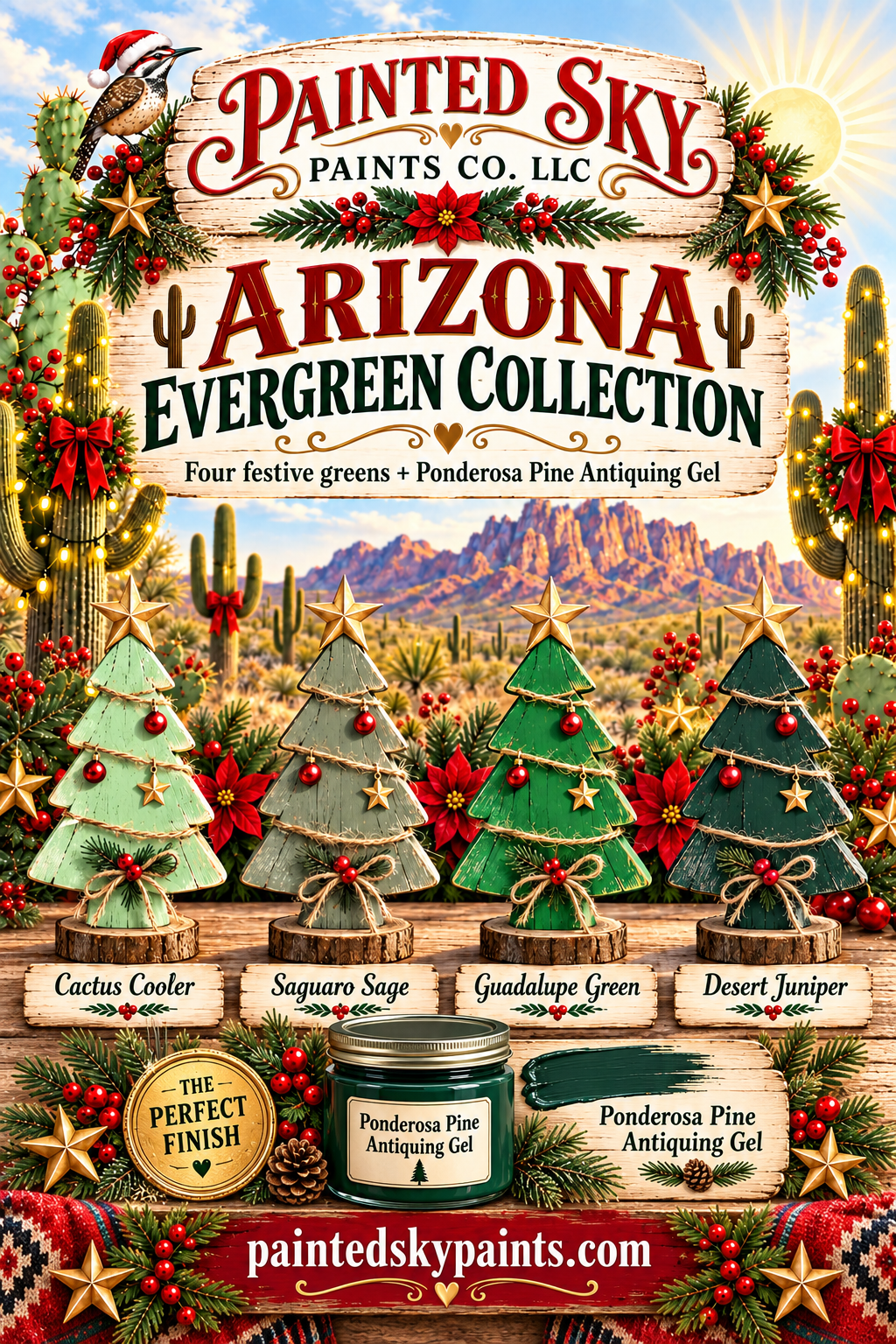 Arizona Evergreen Collection- Chalk Paint & Gel