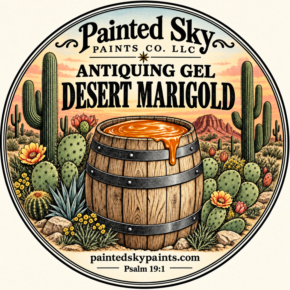 DESERT MARIGOLD- ANTIQUING GEL