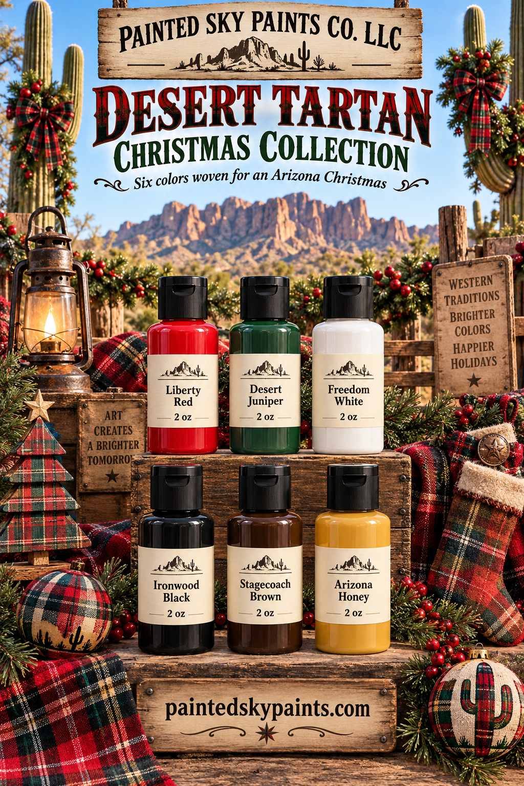 DESERT TARTAN CHRISTMAS- Collection (6)