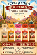 DESERT DISCOVERY- Mineral Artisan Skyflow Acrylics